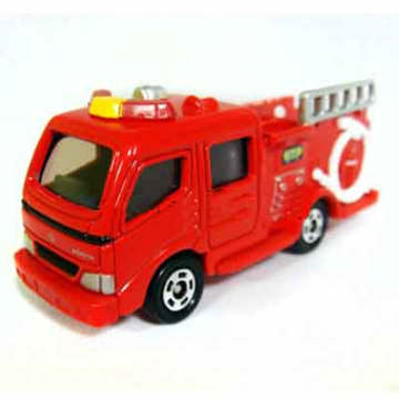 Coche de juguete de plástico coche de bomberos